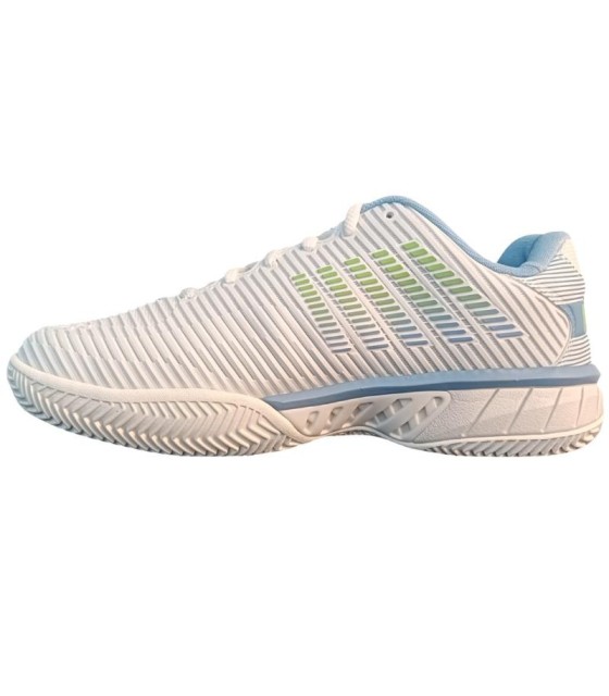 Kswiss Hypercourt Express 2 Hb Clay Ténis Azul Verde Mulher Oferta 3