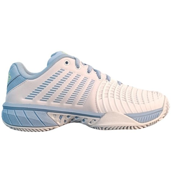 Ténis Kswiss Express Light 3 Hb Clay Branco Azul Azul Verde Mulher  1