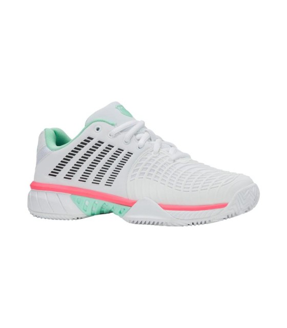 Sapatilhas Kswiss Express Light 3 Hb Clay White Mint Rose Mulher  4