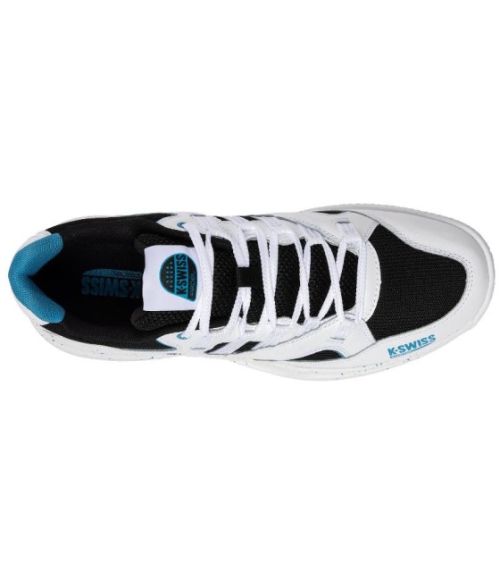 Tênis kswiss tura equipe branco branco preto branco oferta mais barata 5