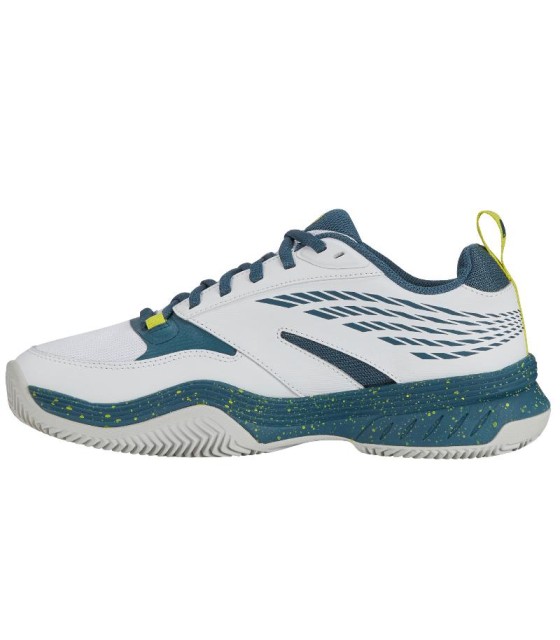 Kswiss Speedex Ténis Branco Teal Indiana Oferta mais barata 3