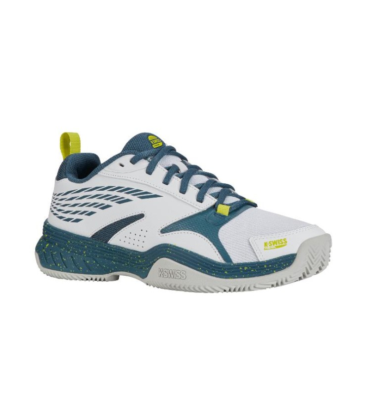 Kswiss Speedex Sneakers Bianco Indian Teal Offerta più economica 4