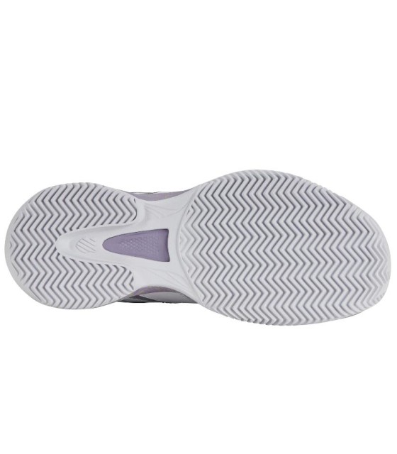 Zapatillas Kswiss Speedex Pádel Blanco Lila Mujer  2