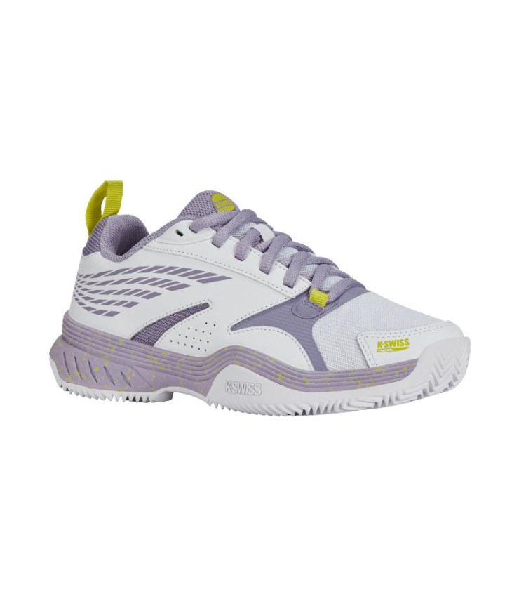 Kswiss Speedex Sneakers Branco Lila Mulher  4