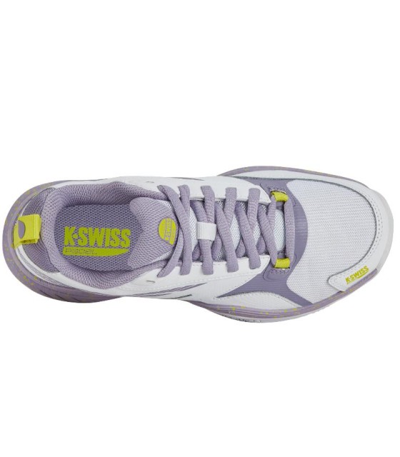Zapatillas Kswiss Speedex Pádel Blanco Lila Mujer  5