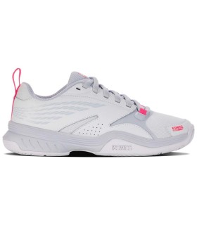 Zapatillas Kswiss Speedex Padel Blanco Rosa Neón Mujer en Oferta 1