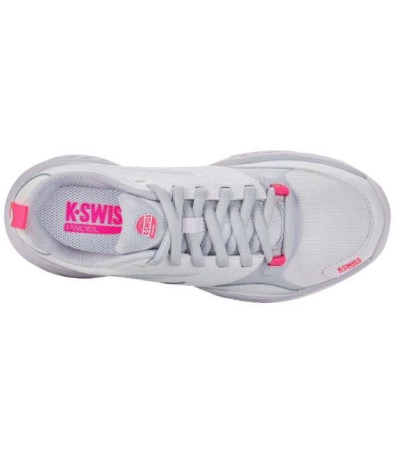 Kswiss Speedex Ténis Padel Mulher de néon rosa branca no deale 5