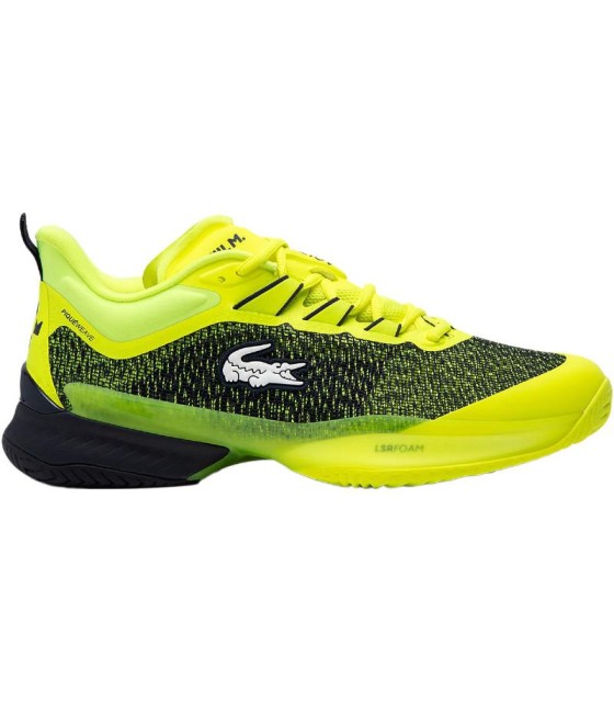 • Scarpe Lacoste Daniil Medvedev AG-LT23 Ultra Yellow Navy Offerta + economica 1