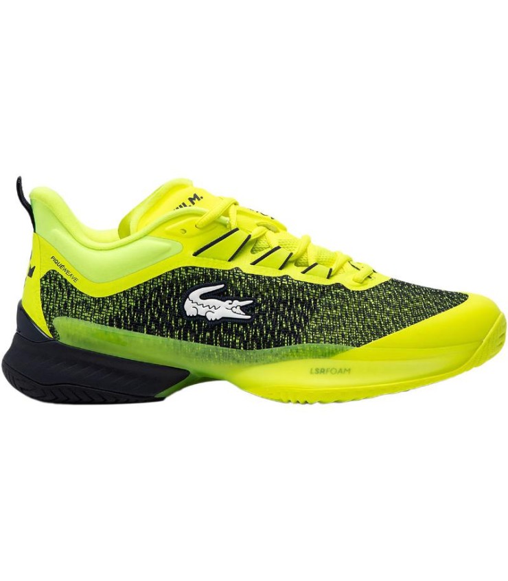 • Schuhe Lacoste Daniil Medvedew AG-LT23 Ultra-Gelb-Navy-Angebot + Billig 1