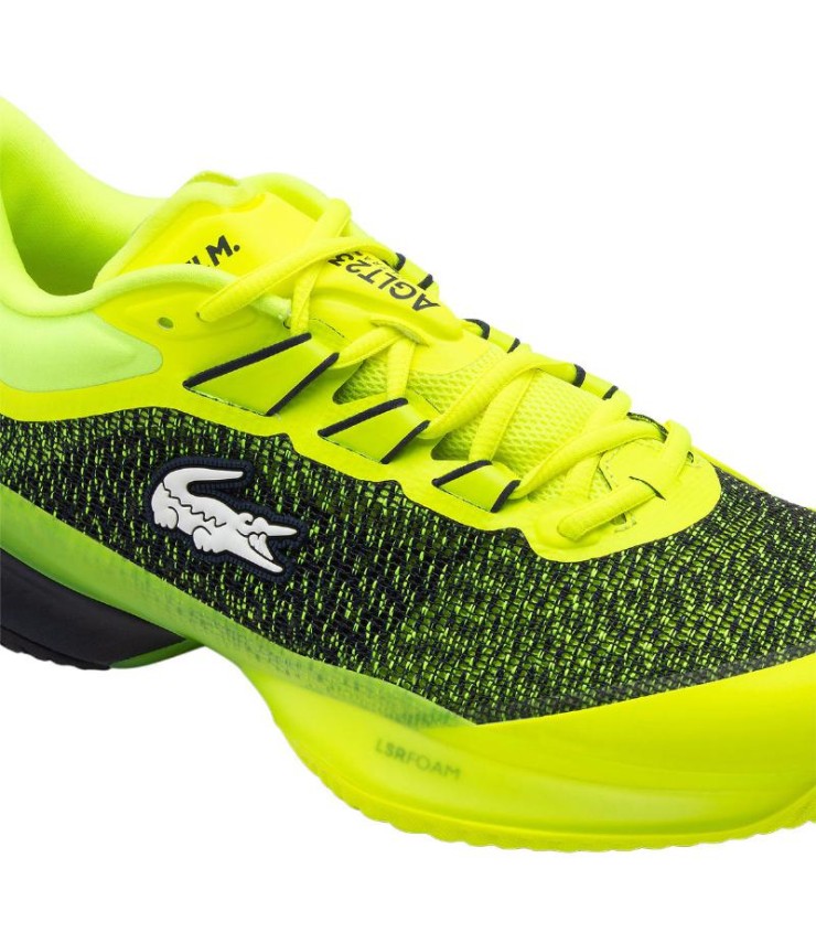 • Scarpe Lacoste Daniil Medvedev AG-LT23 Ultra Yellow Navy Offerta + economica 5