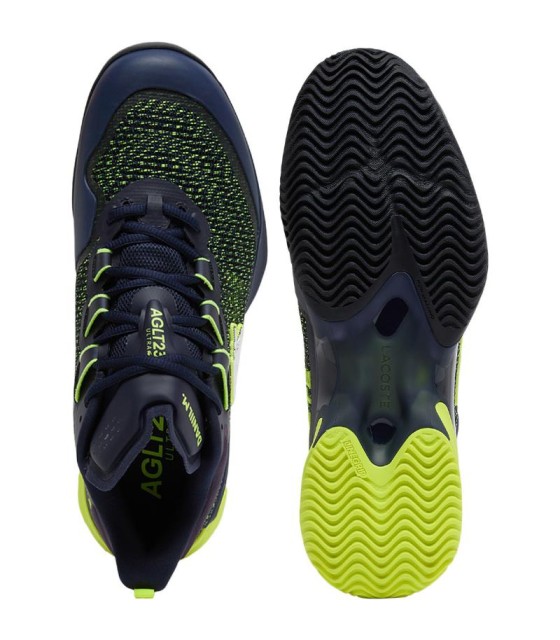 • Schuhe Lacoste Daniil Medvedew AG-LT23 Ultra gelber Marine Ton 2