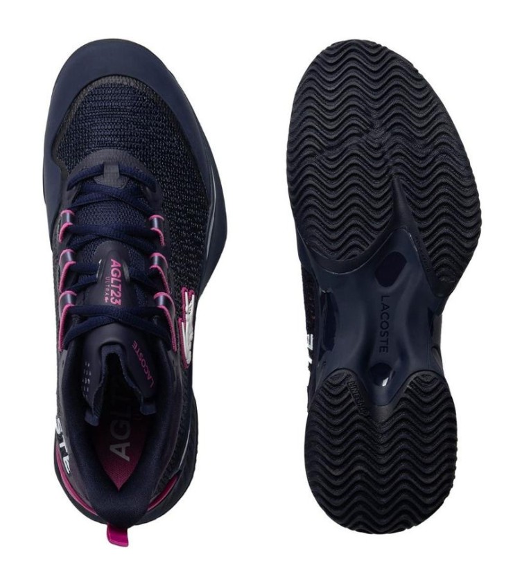 • Scarpe Lacoste AG-LT23 Ultra 125 Navy Blue Rose Woman World Offerta 2