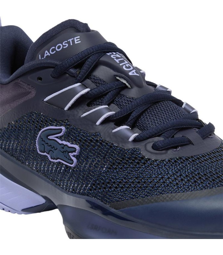Zapatillas Lacoste AG-LT23 Ultra Azul Marino Púrpura Mujer 3