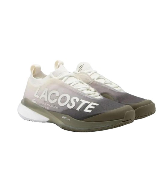 • Shoes Lacoste AG-LT25 Lite White Khaki Woman Offer + Cheap 4
