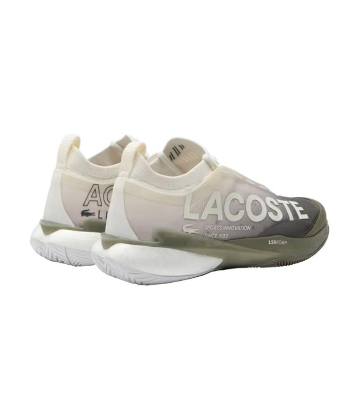 • Chaussures Lacoste AG-LT25 Lite White Khaki Femme Offre + 5 pas cher 5