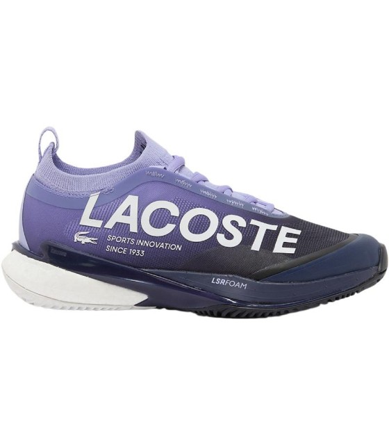 Zapatillas Lacoste AG-LT25 Lite Clay Morado Azul Marino Mujer  1