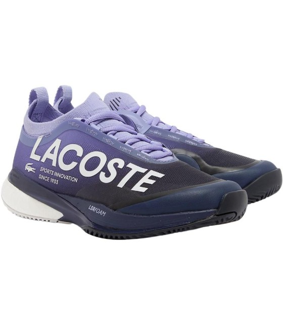 • Shoes Lacoste AG-LT25 LITE CLAY MAILA BLUE Navy Woman Offer + Cheap 4