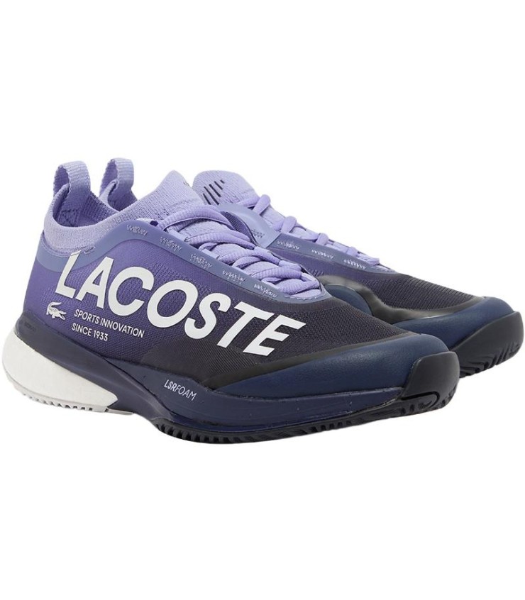 • Schuhe Lacoste AG-LT25 Lite Clay Maila Blue Navy Frau Angebot + Billig 4