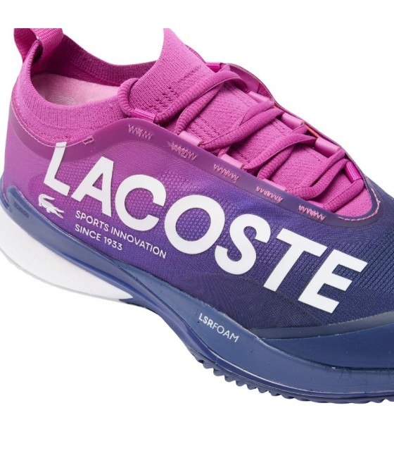 • sapatos Lacoste AG-LT25 Lite Clay Rosa Azul Escuro Mulher Oferta 3