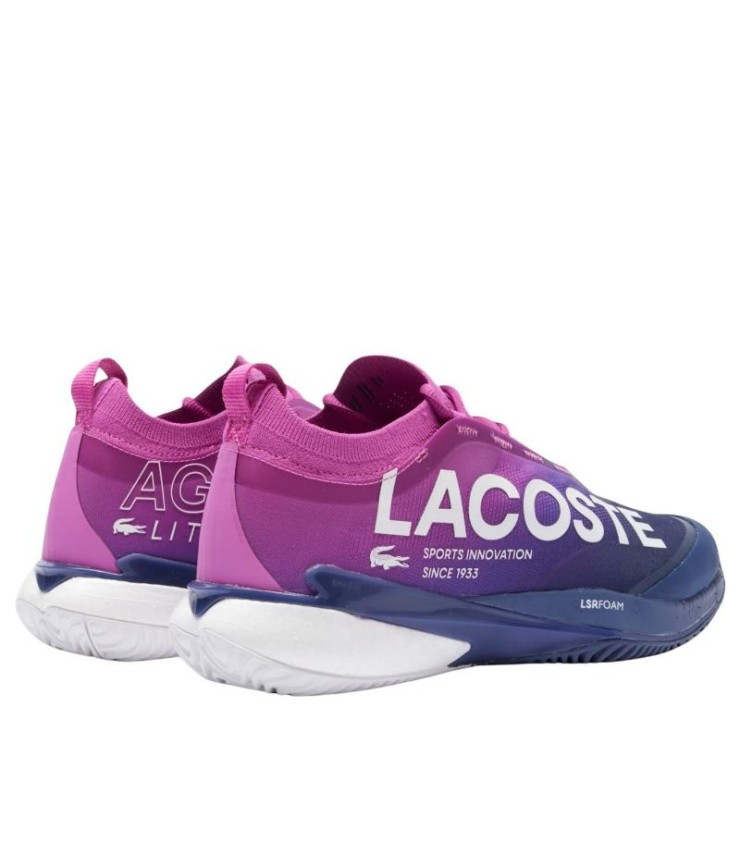 • Chaussures Lacoste AG-LT25 Lite Argile Rose Blue Femme Dark Offre 5