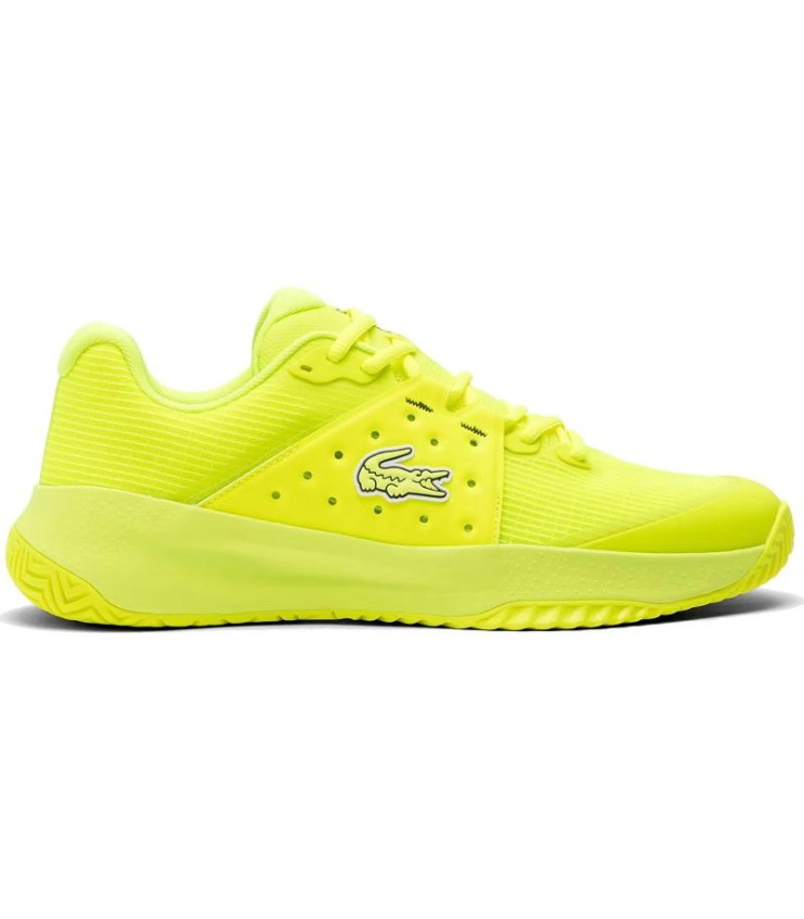 • Chaussures Lacoste Puissance Servir Yellow Offre + pas cher