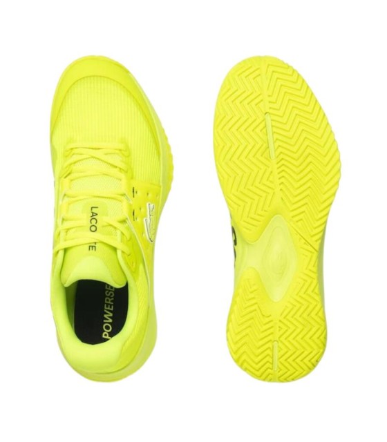 • Chaussures Lacoste Power Serve Yellow  2