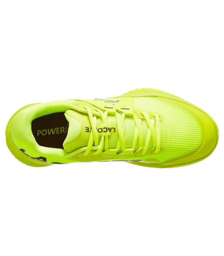 • Chaussures Lacoste Power Serve Yellow  3