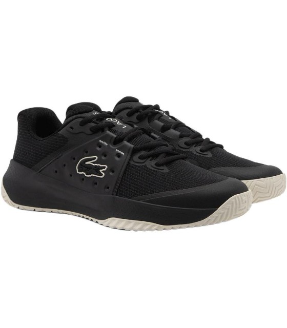 • sapatos Lacoste Power serve preto branco em oferta 3