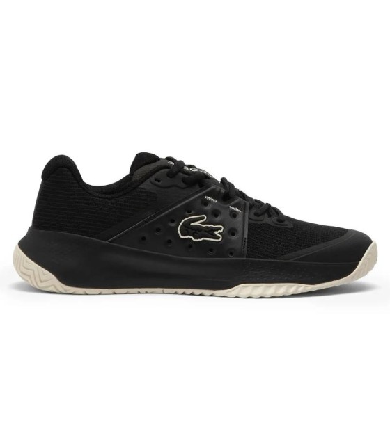 • sapatos Lacoste Poder servir preto branco preto 1