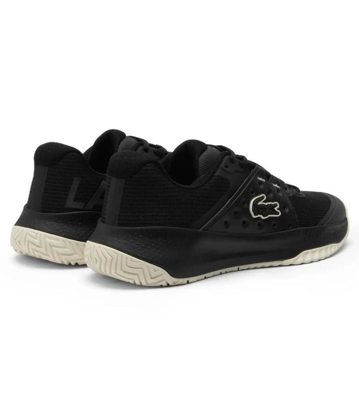 • Schuhe Lacoste Macht servieren schwarze weiße Frau 4