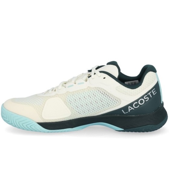 • sapatos Lacoste Ponto de tecnologia branco e azul para mulheres em oferta. 3