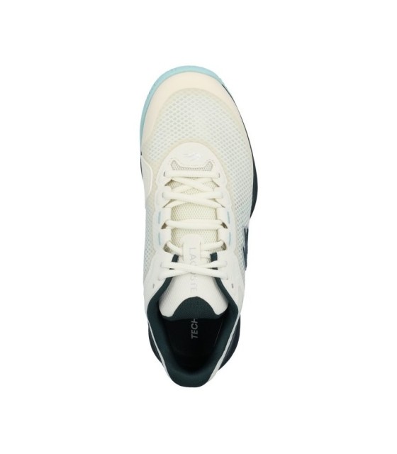 • Chaussures Lacoste Point technique blanc et bleu pour les femmes proposées. 4