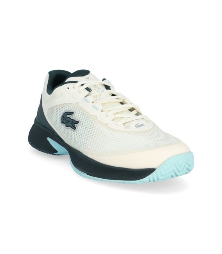 Zapatillas Lacoste Tech Point Blancas y Azules para Mujer en Oferta. 5