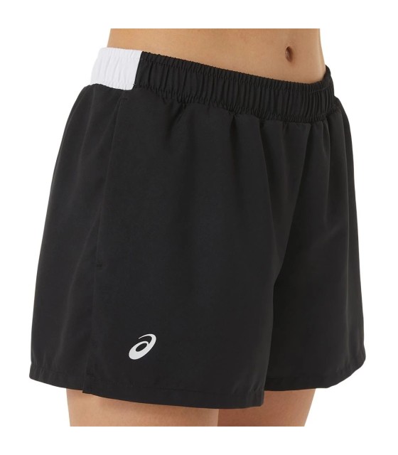 Damen-Tennisshorts Asics Schwarz | Ipontennis