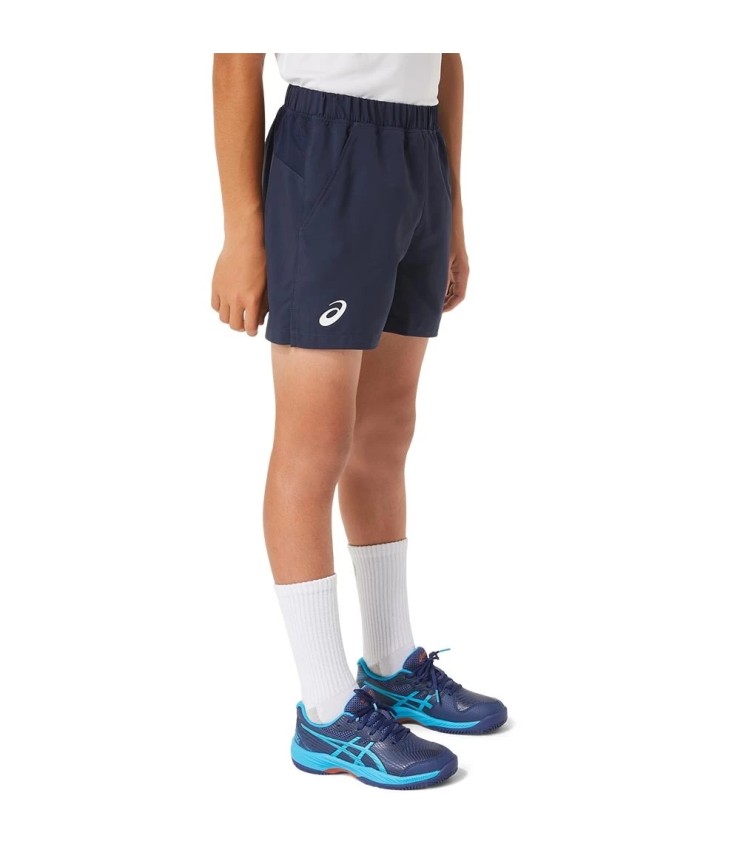 Asics Junior Shorts Dunkelblau | Ipontennis