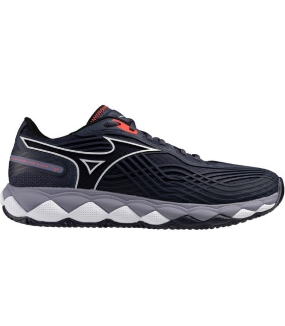 Zapatillas Mizuno Wave Enforce Tour 2 Clay Azul Oscuro Gris 1
