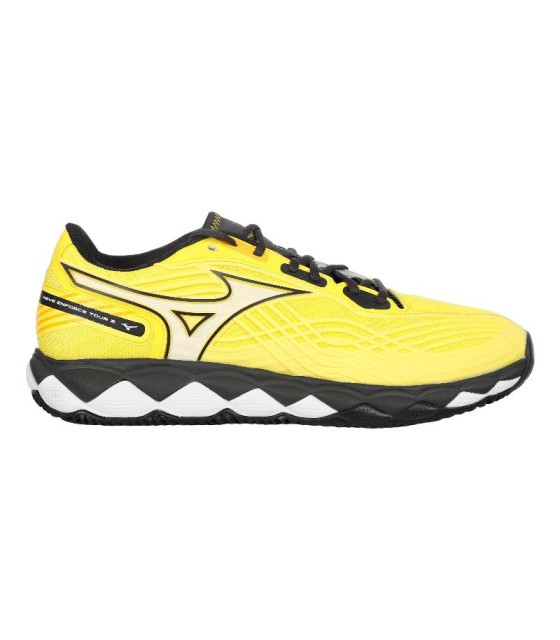 Ténis Mizuno Wave Imforce Tour 2 Padel Amarelo Black Oferta mais barata 1