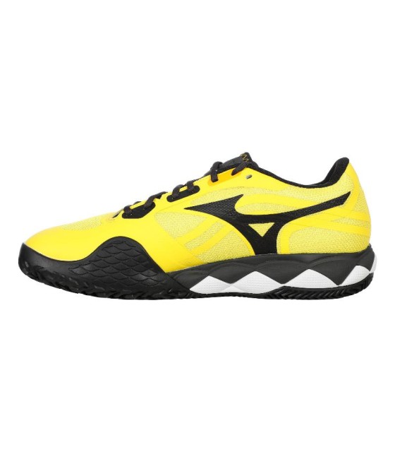 Sneakers Mizuno Wave Enforce Tour 2 Padel Yellow Black Offerta economica 3