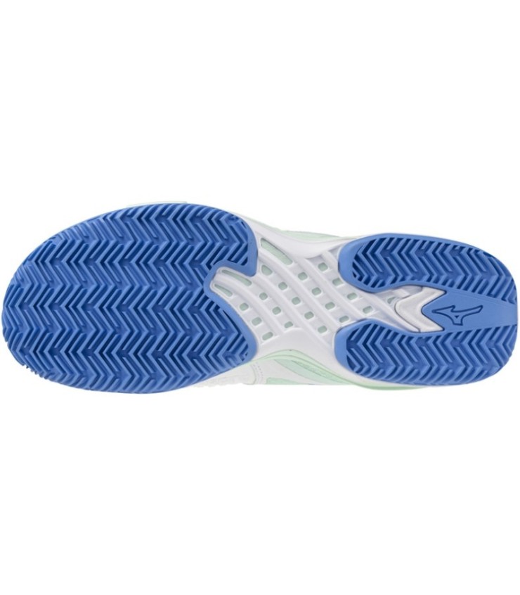 Sneakers Mizuno Wave dépasse la visite 6 Blue Blanc Blanc Blanc 2