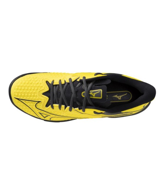 Shoes Mizuno Wave Exceed Tour 6 Tailing Black Yellow Offer Cheapest 4