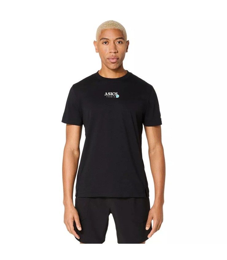 Camiseta Preta Gráfica Sazonal Asics Game