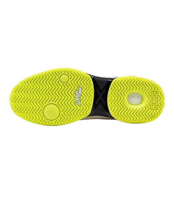 Ténis Munich PadX 57 Oferta Branca Vermelha Amarela. 2
