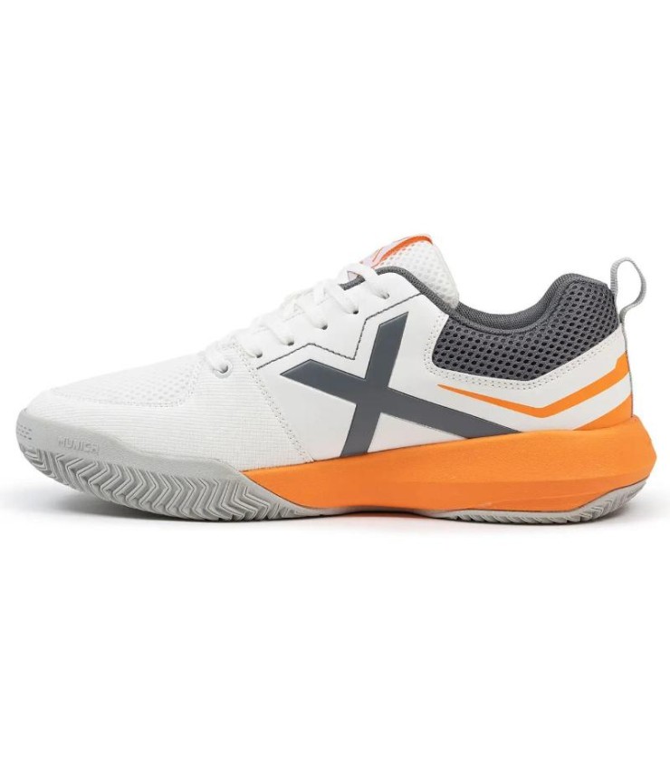 Zapatillas Munich Focus 03 Blanco Naranja en Oferta 3