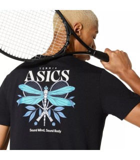 Asics Game Seasonal Graphic Black T-Shirt