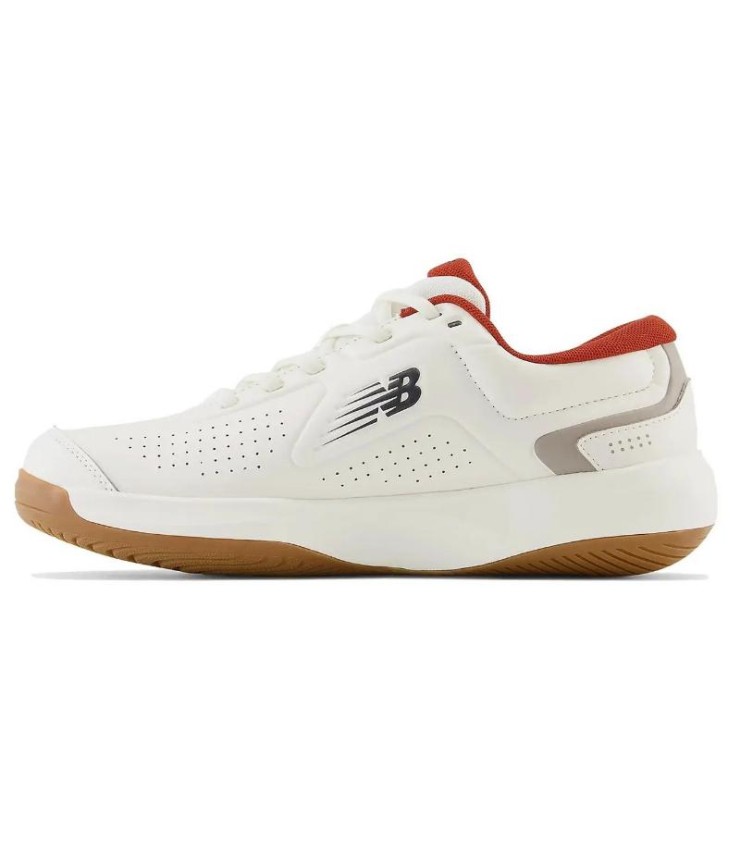 Zapatillas New Balance 696V5 Blancas y Rojas  3