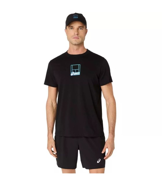 Asics Court Core Graphic Black T-Shirt