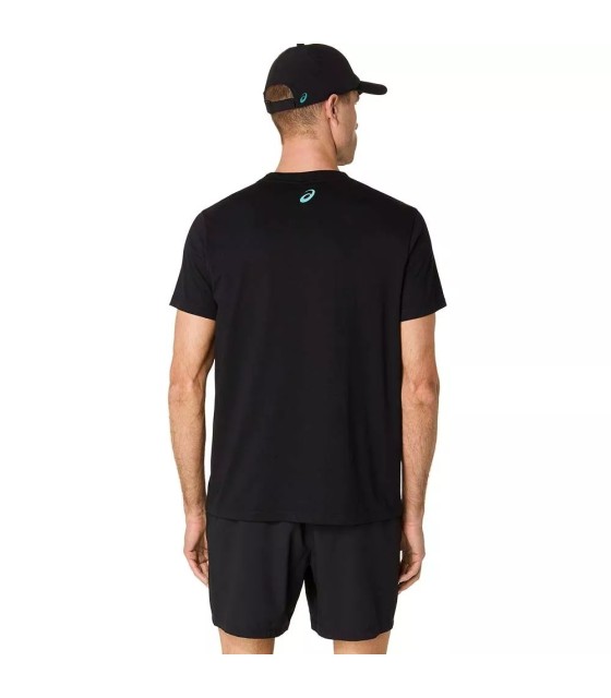 Asics Court Core Graphic Black T-Shirt