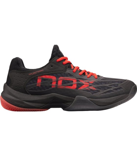 NOx AT10 LUX Sapatos pretos Oferta vermelha. 1
