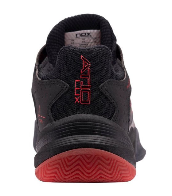 NOx AT10 LUX Sapatos pretos Oferta vermelha. 3