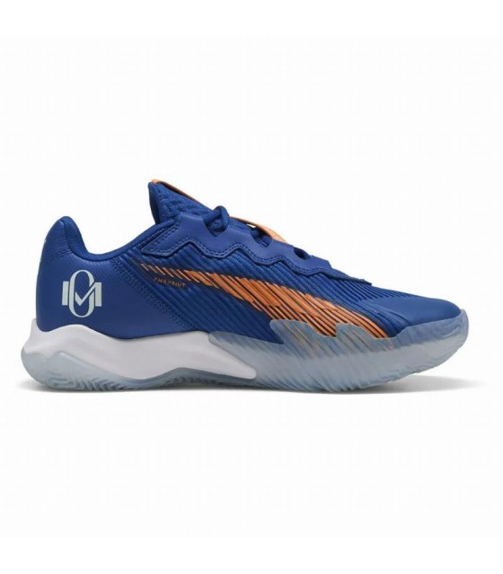 Chinelos Puma Momo Gonzalez Nova Elite Azul Laranja 1